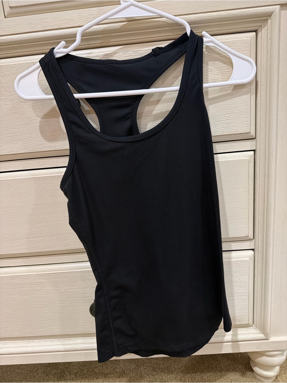 Source Unknown Black Racerback Tank Top